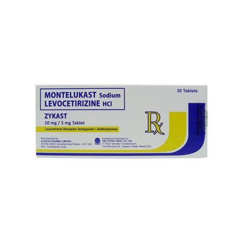 ZYKAST 10/5MG – Pharmadoo Health.